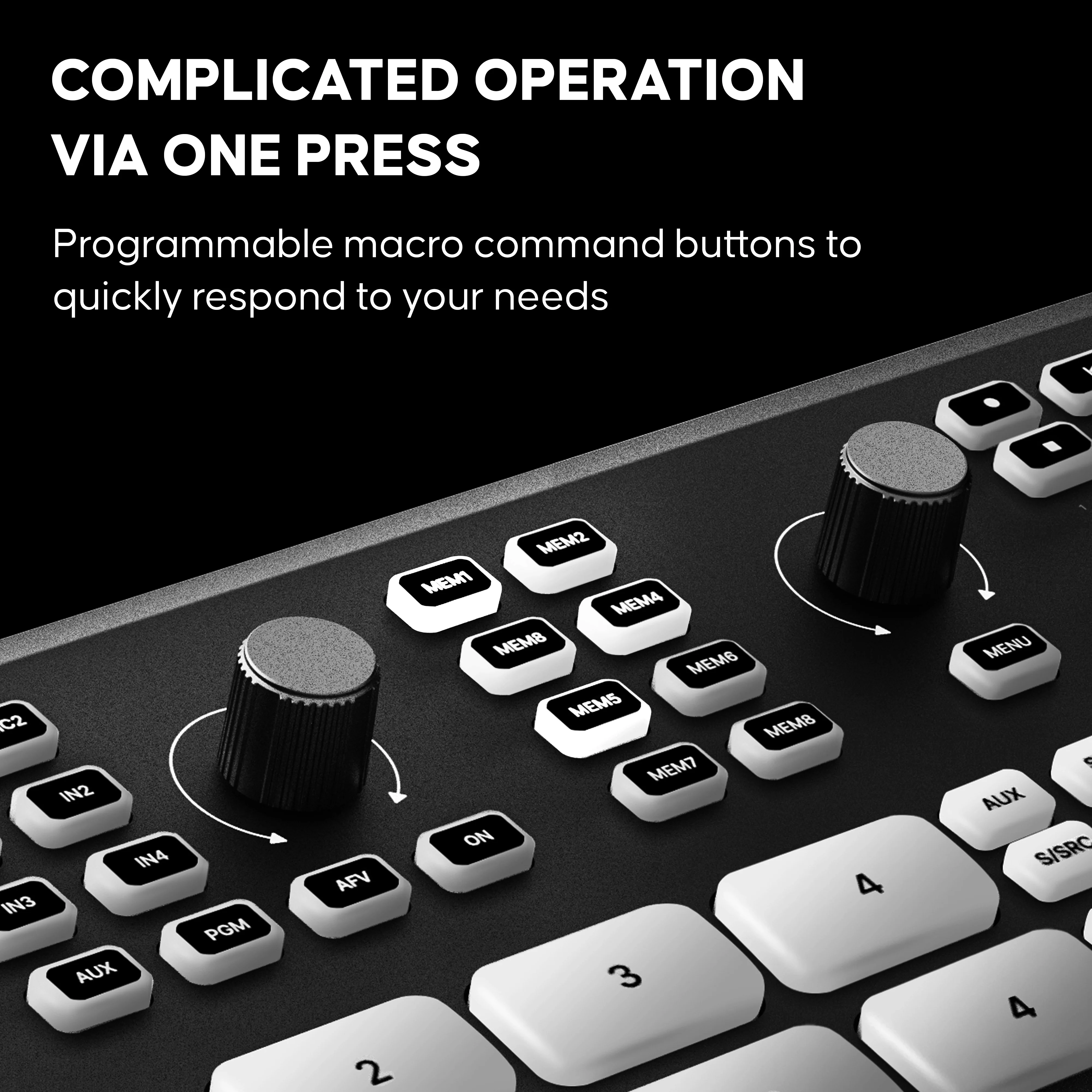 GoStream Deck - HDMI Video Switcher & Live Broadcast Mixer | All-in-One Professional Streaming Solution - Image 8