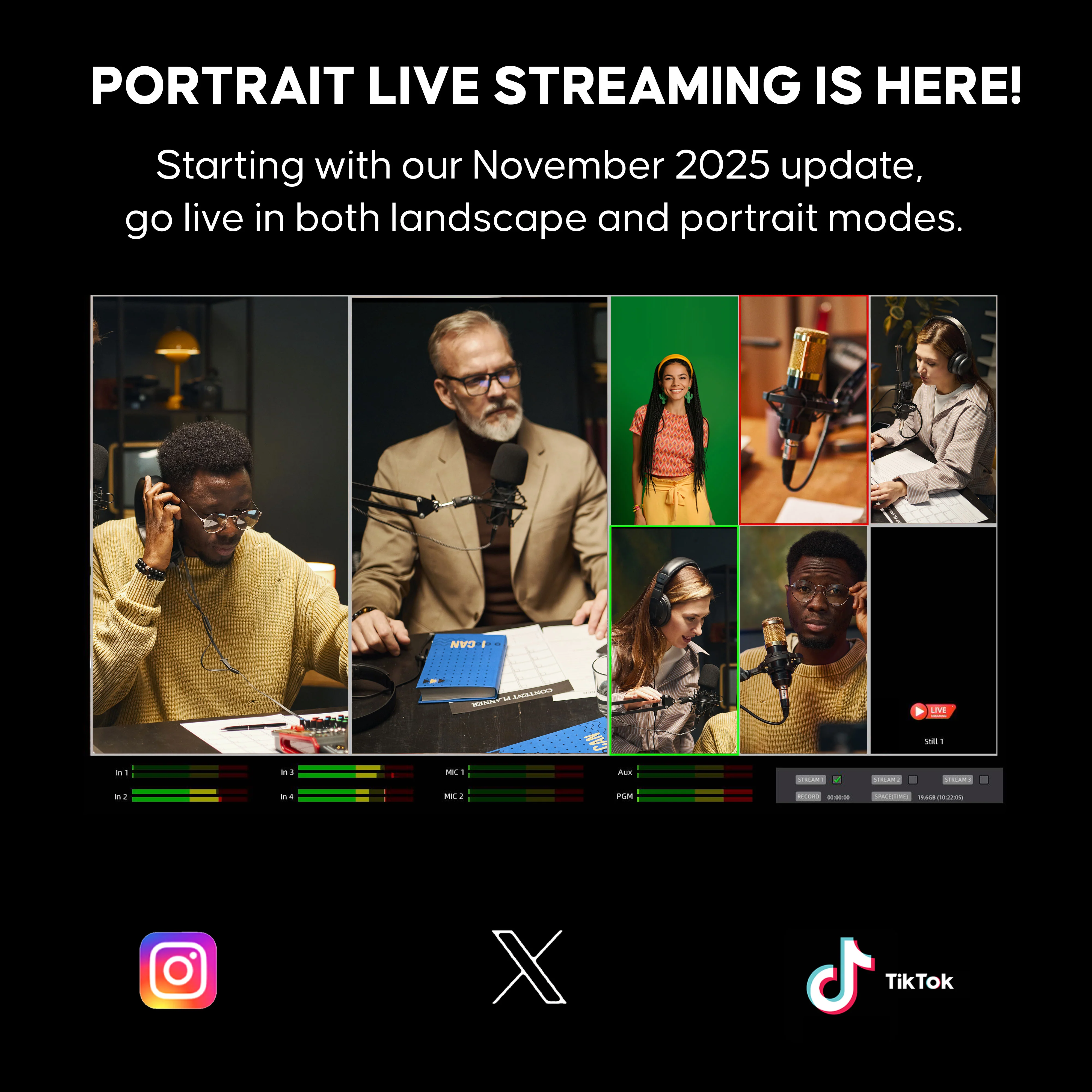 GoStream Duet: SDI Video Mixer & Broadcast Switcher for Live Stream | NDI HX, Multi-Camera Switching - Image 5