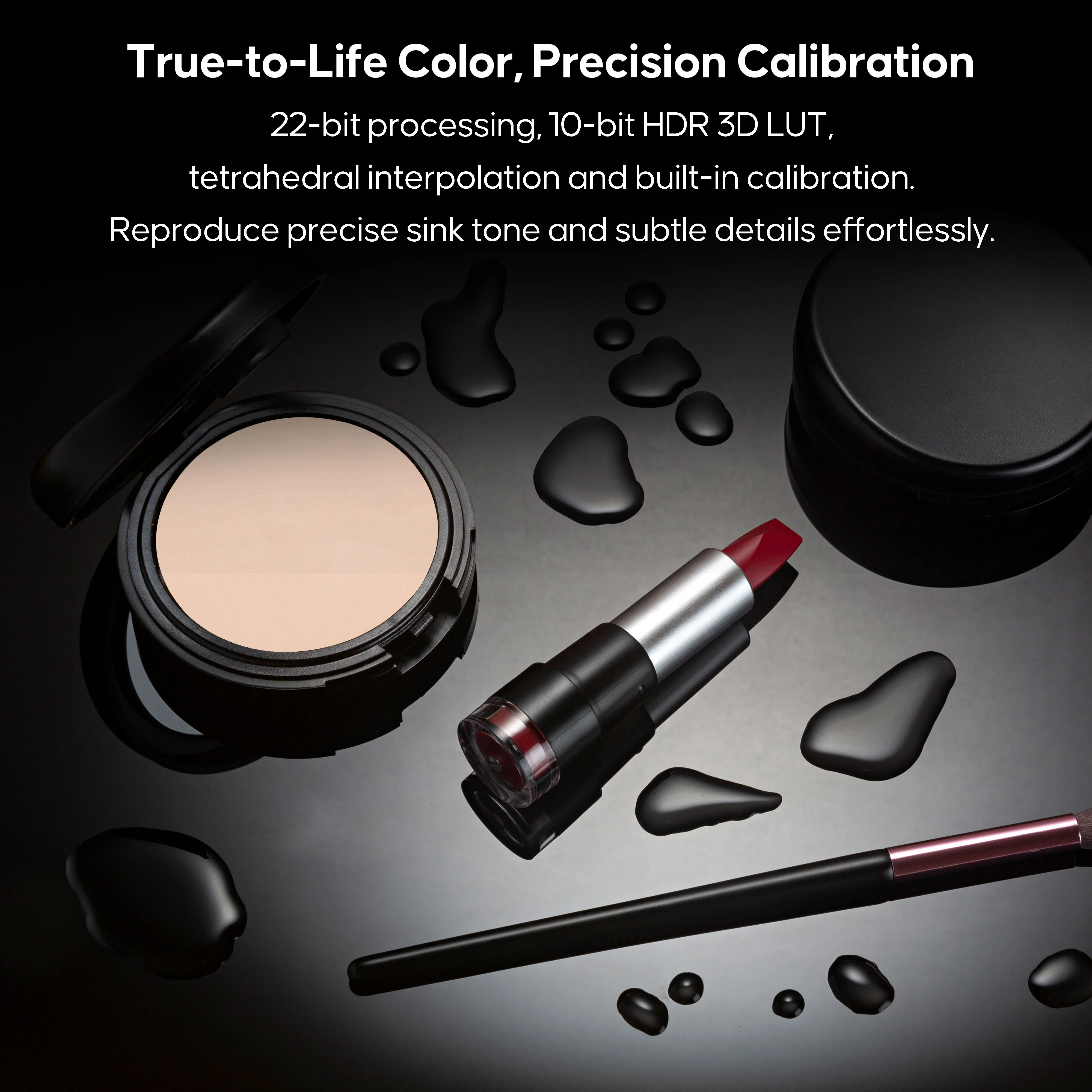 Mega 22S4 22“ Horizontal/Vertical  Multi-View Production Monitor, 1500nits 3*4K60 + 3*3G-SDI Inputs Broadcast Monitor - Image 6