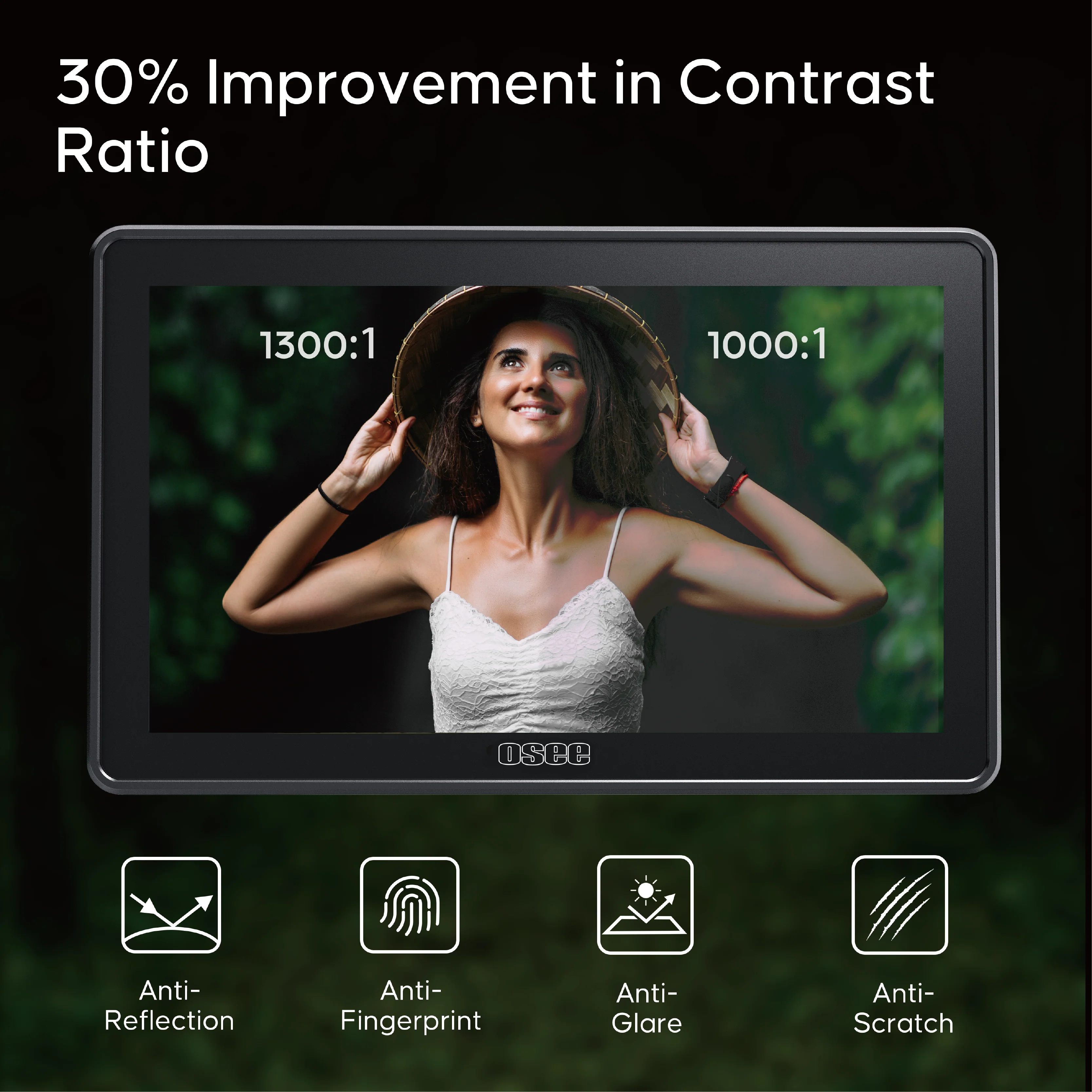 G7 Pro: 7 Inch 3000nits On-Camera Touchscreen Monitor | Camera Control Filmmaking Field Monitor - Image 4